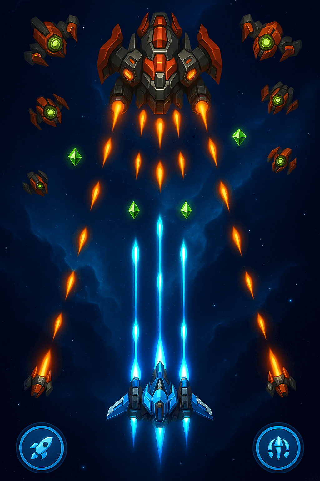 Space fighter game